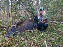 moose hunt in estonia_women hunters1